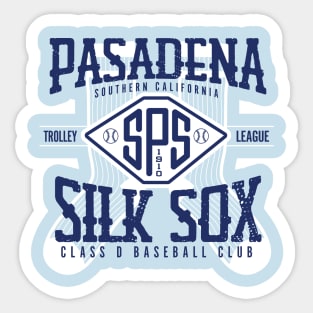 Pasadena Silk Sox Sticker